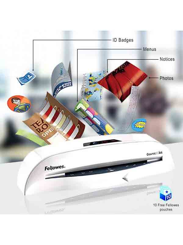 Cosmic 2 A4 Laminator Home & Office Machine Fellowes UAE